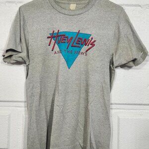 Vintage Huey Lewis and The News 1983 Concert Tee shirt